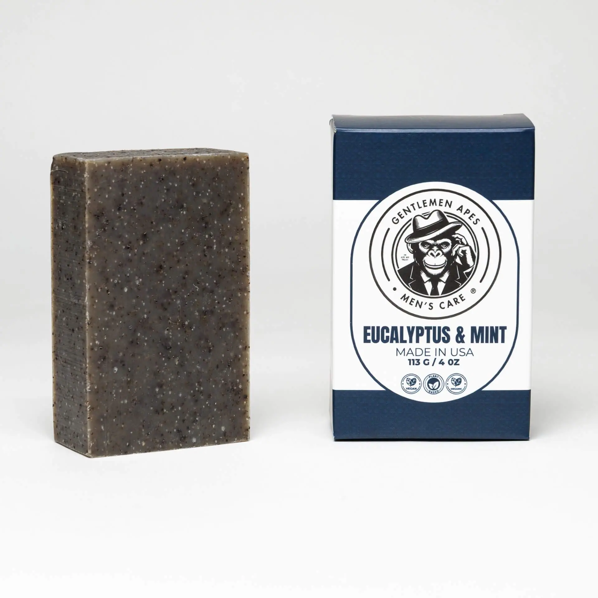 Gentlemen Apes Eucalyptus and Mint artisan soap